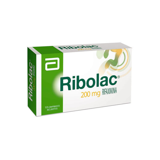 Ribolac Comprimidos 200 mg x 10 (Rifaximina)