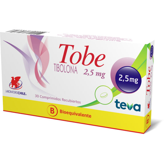 Tobe Comprimidos 2,5 mg x 30 (Tibolona)