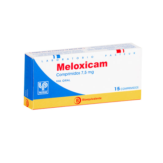 Meloxicam Comprimidos 7,5 mg x 15 Past