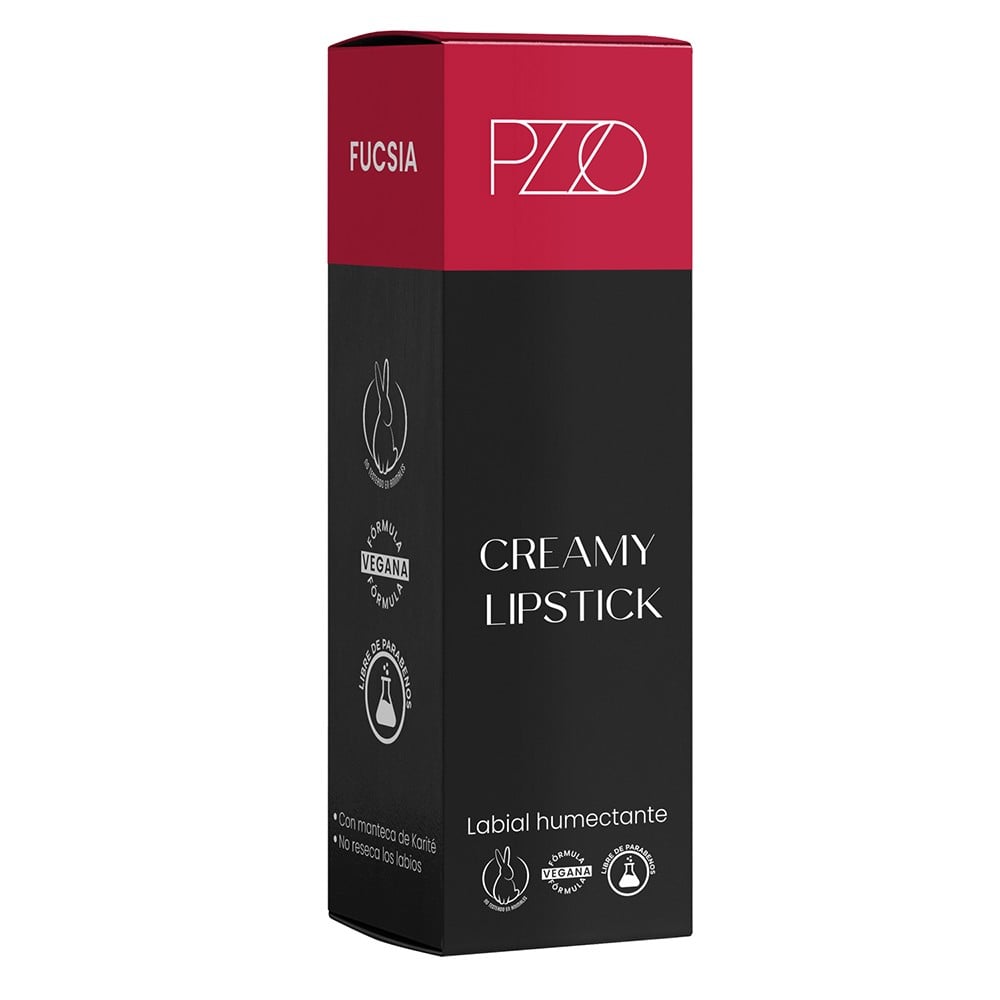 Labial Creamy Lipstick Fucsia Petrizzio