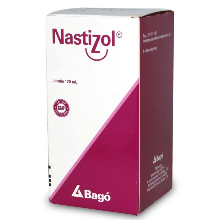 Nastizol Jarabe x 120 ml (Pseudoefedrina/Clorfenamina)