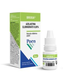 Brixia Solución Oftálmica 0,05% x 6 ml (Azelastina)