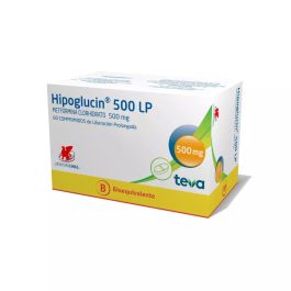 Hipoglucin Lp Comprimidos 500 mg x 30 (Metformina)