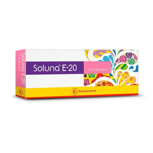 Soluna E-20 Comprimidos x 21 (Desogestrel/Etinilestradiol)