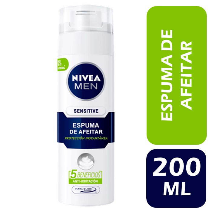 Nivea Crema For Men Afeitar Sensitive x 100 ml (Espumas Y Gel)