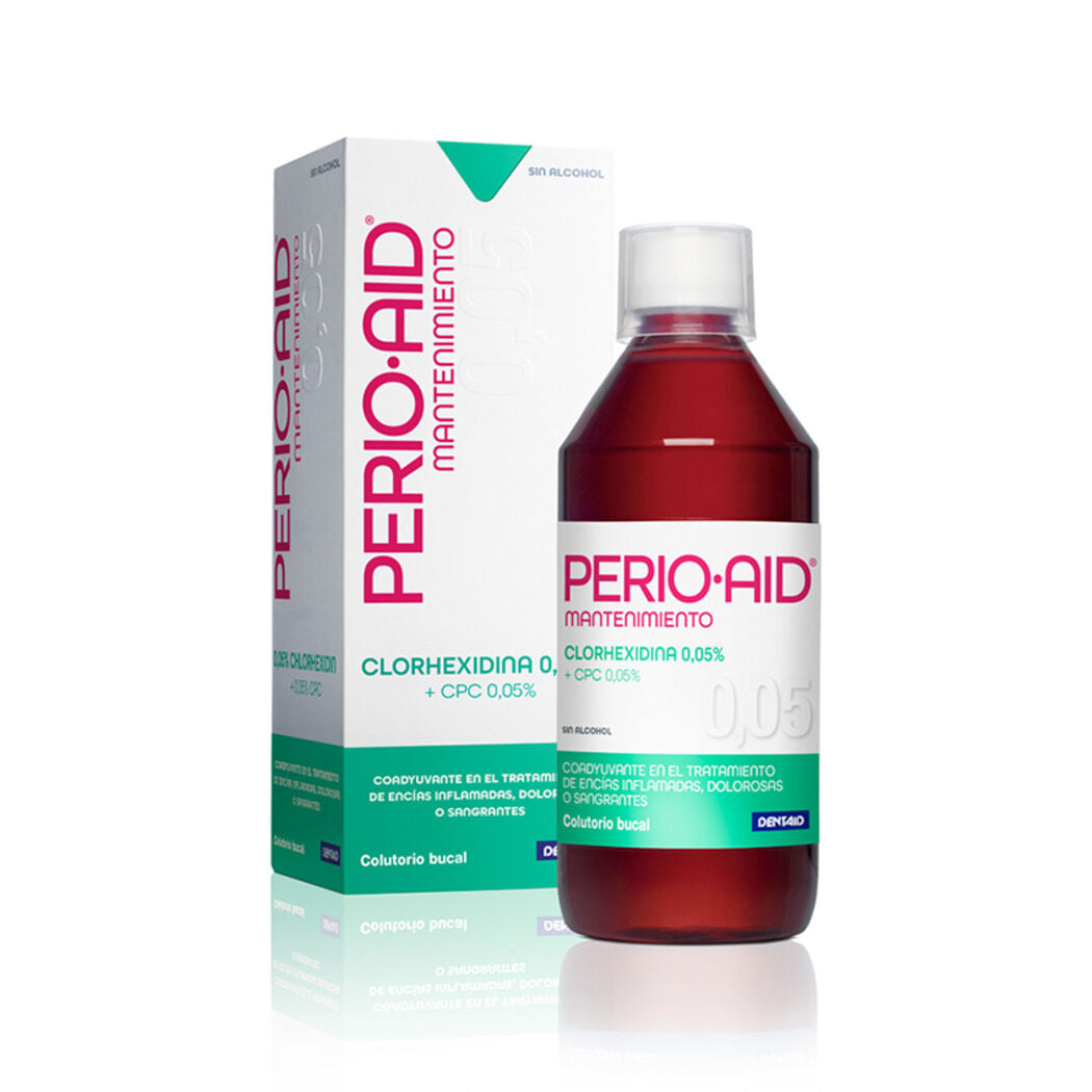 Perio-Aid Solución Tratamiento x 500 ml (Enjuagues Bucales)