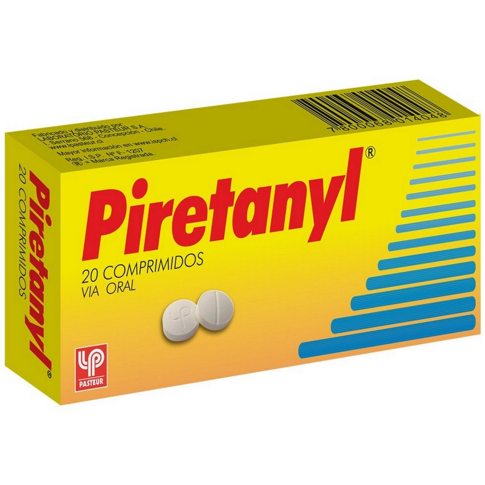 Piretanyl Comprimidos x 20 (Metamizol/Cafeina/Clorfenamina)