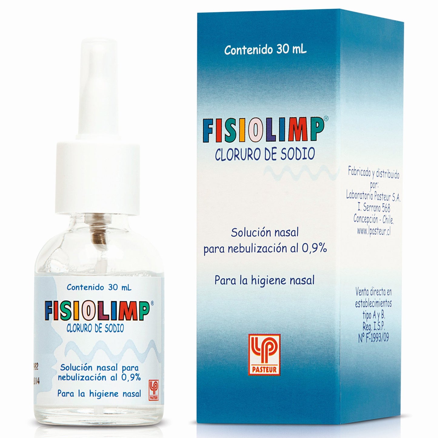 Fisiolimp Solución Nas 0,9% x 30 ml (Cloruro De Sodio)