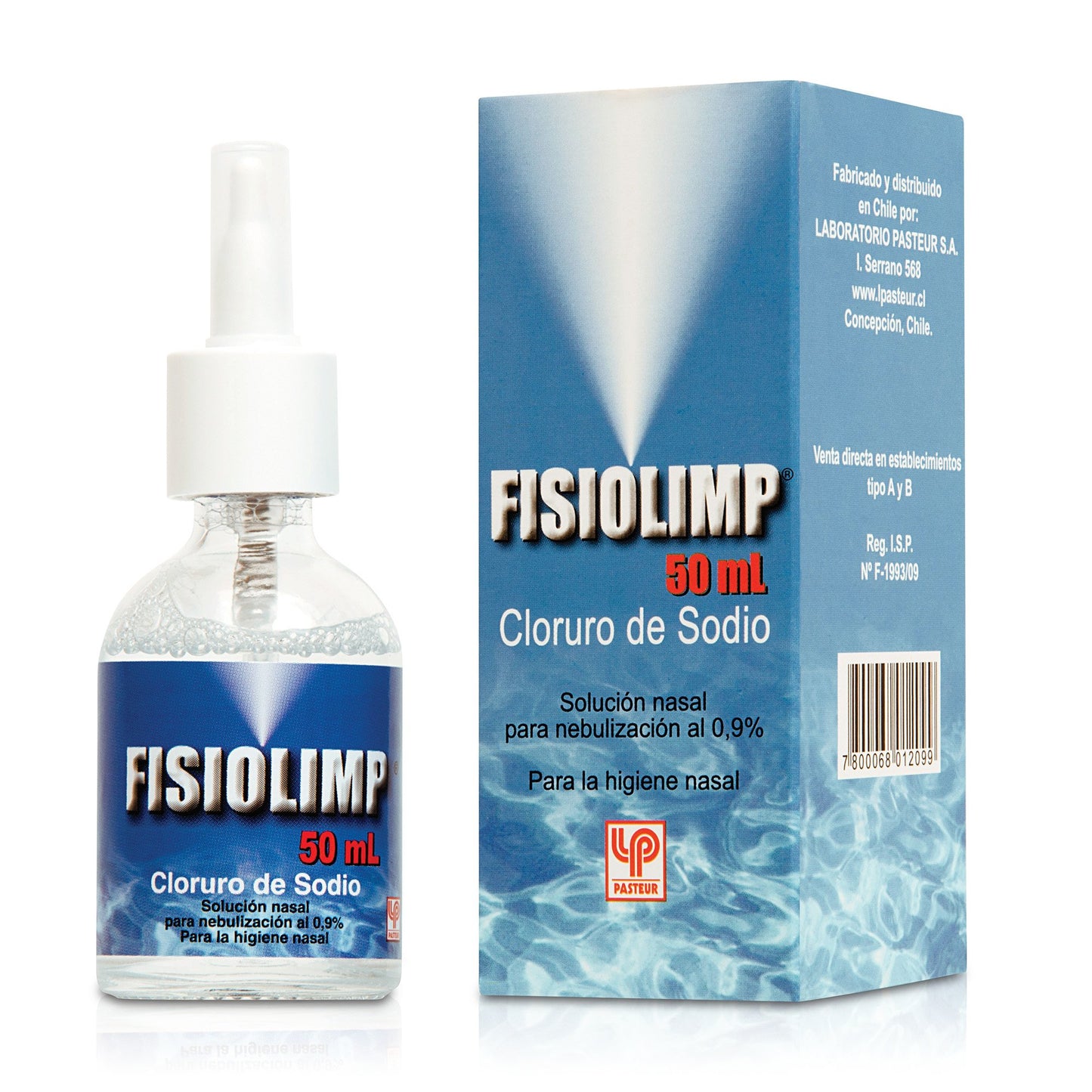 Fisiolimp Solución Nas 0,9% x 50 ml (Cloruro De Sodio)