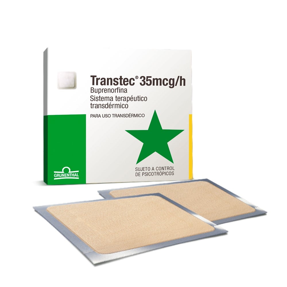 Transtec Parch 35mcg/H x 5 (Buprenorfina)