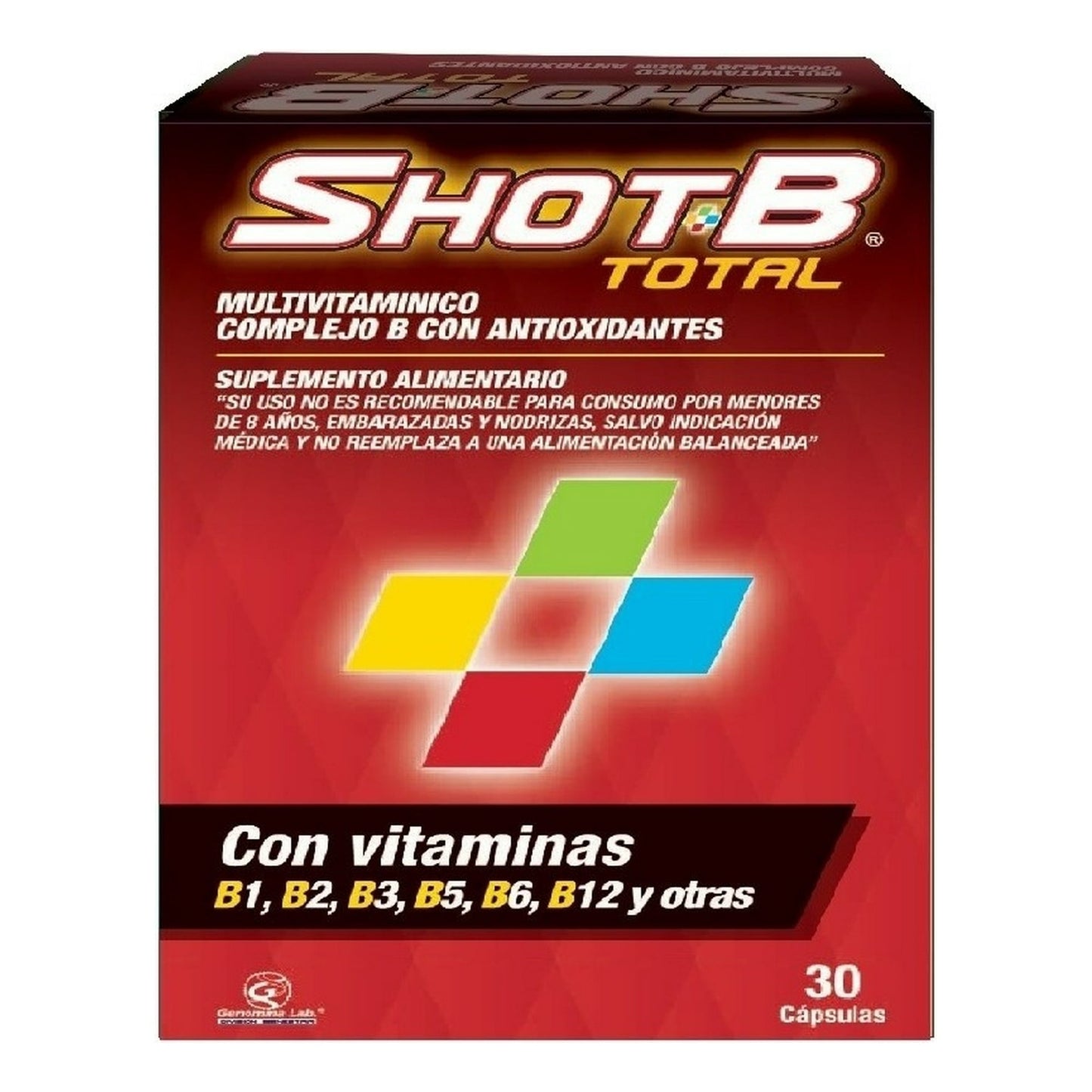 Shot B Total Multivitaminico Cápsulas x 30 (Vitaminas Y Suplementos)