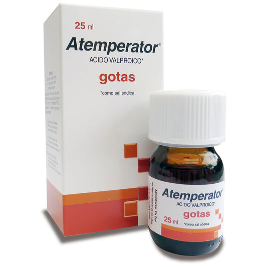 Atemperator Gotas 10mg x 25 ml (Acido Valproico)