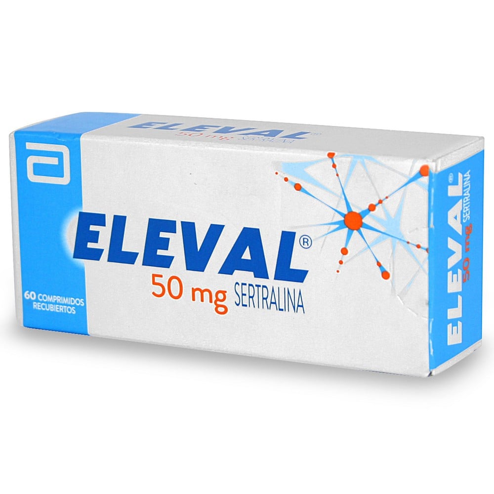 Eleval Comprimidos 50 mg x 60 (Sertralina)