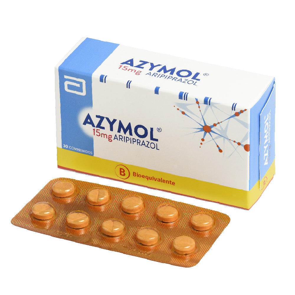 Azymol Comprimidos 15 mg x 30 (Aripiprazol)