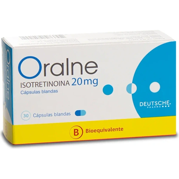 Oralne Cápsulas 20 mg x 30 (Isotretinoina)