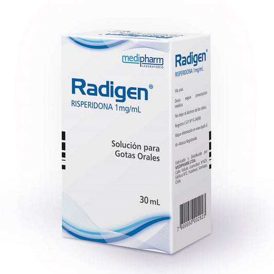 Radigen Gotas 1mg/ml x 30 ml (Risperidona)