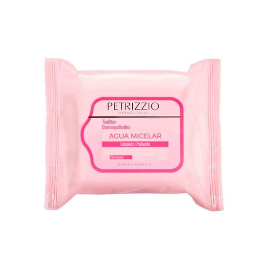 Petrizzio Toallas Desmaquillante Micelar x 25 Unidades (Desmaquillante Y Limpieza)