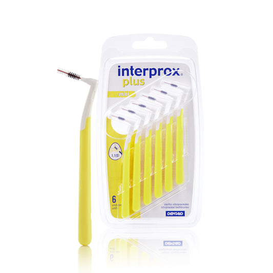 Interprox Plus Mini x 6 (Cepillos Dentales Adulto)