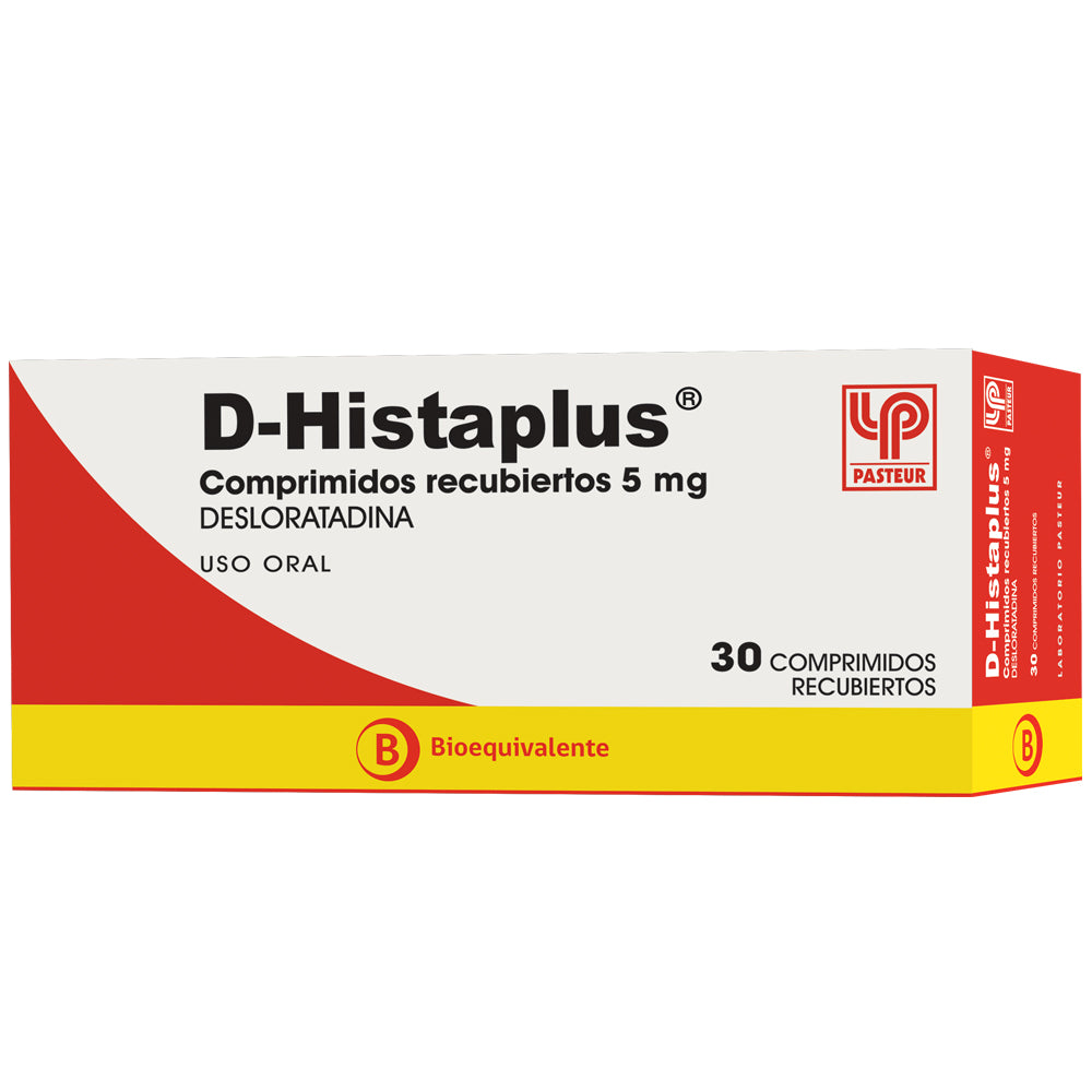 D-Histaplus Comprimidos 5 mg x 30 (Desloratadina)