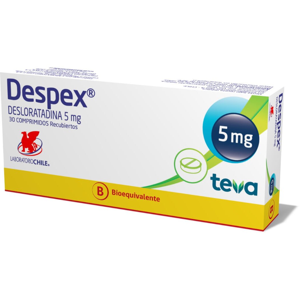 Despex Comprimidos 5 mg x 30 (Desloratadina)
