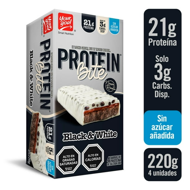 Protein Bite Black & White x 4 Unidades