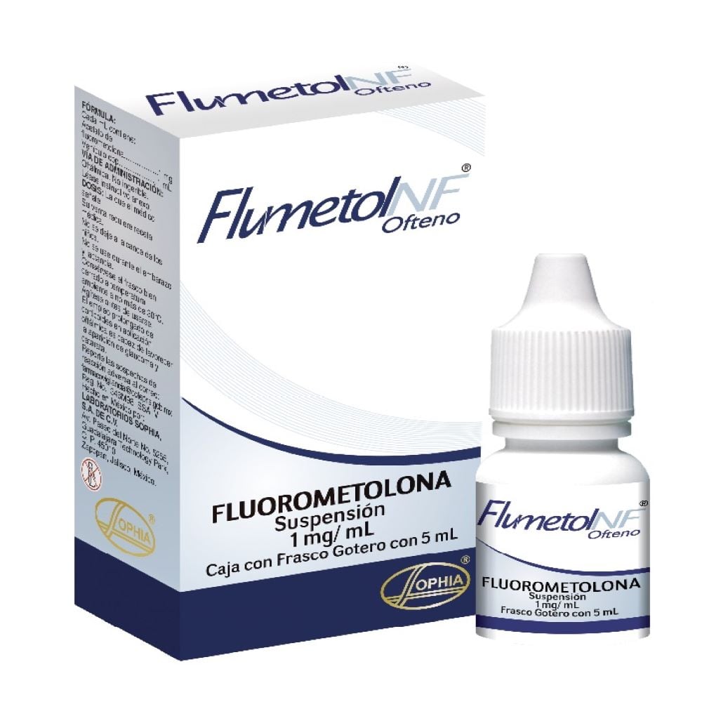 Flumetol Nf Sus Oftálmica 0,1% x 5 ml (Fluorometolona)