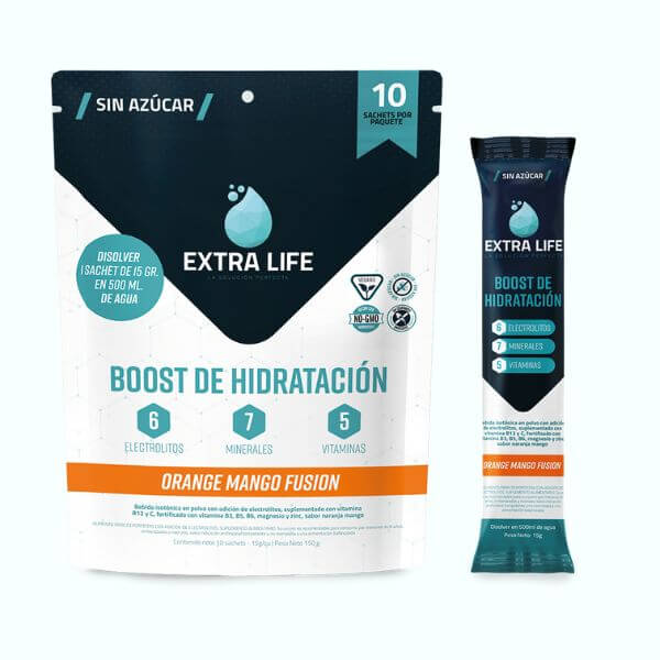 Extra Life Doypack Orange Mango Fusion x 10 Sachets