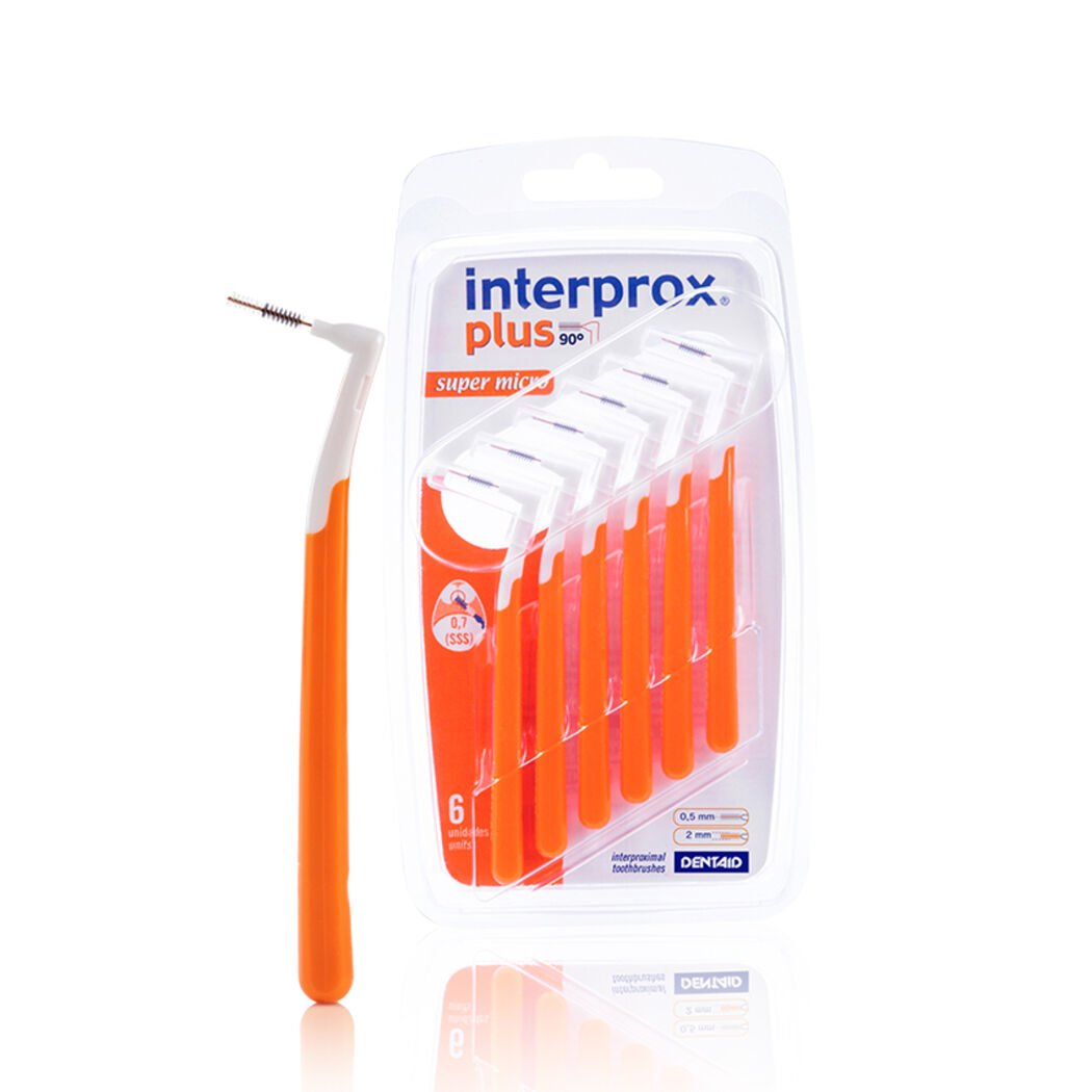 Interprox Plus Super Micro x 6 (Cepillos Dentales Adulto)