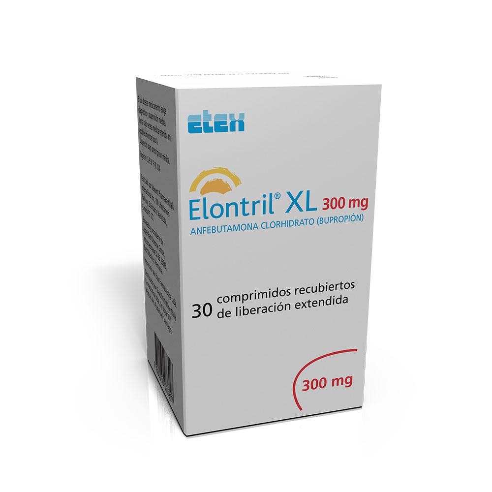 Elontril Xl Comprimidos 300 mg x 30 (Anfebutamona (Bupropion))