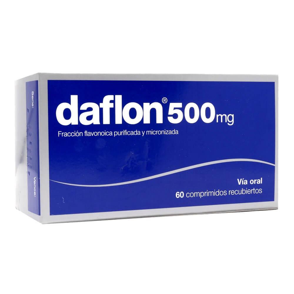 Daflon Comprimidos 500 mg x 60 (Diosmina/ Citrobioflavonoides)
