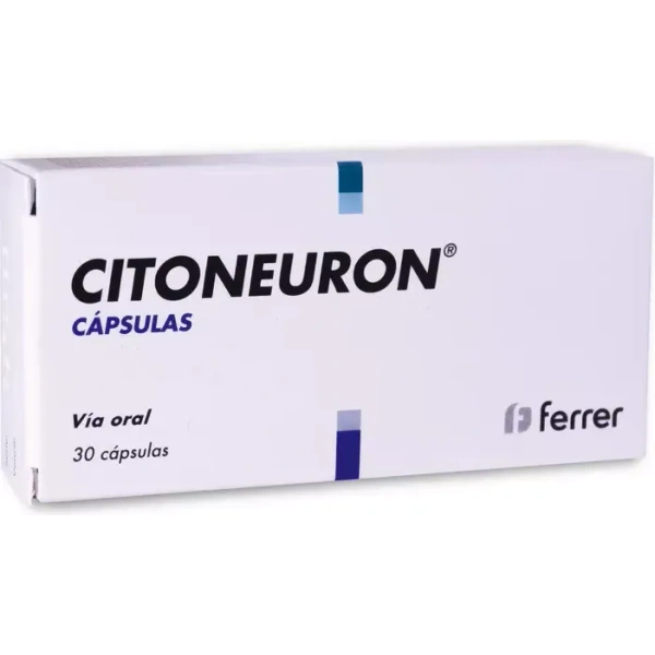 Citoneuron Cápsulas x 30 (Citidin5 Monofosfato/ Hidroxocobalamina/Uridin-S Trifosfato)
