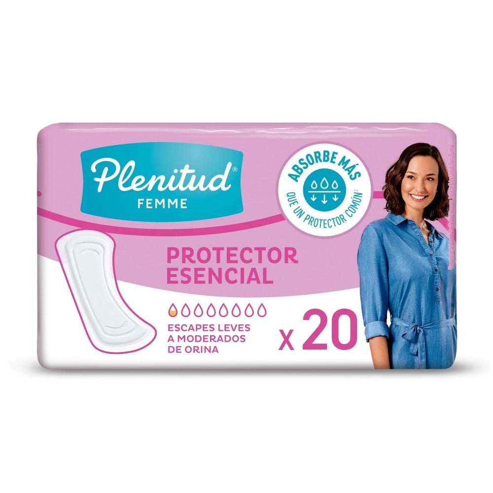 Plenitud Femme Protector Normal Esencial x 20 Unidades (Proteccion Femenina)