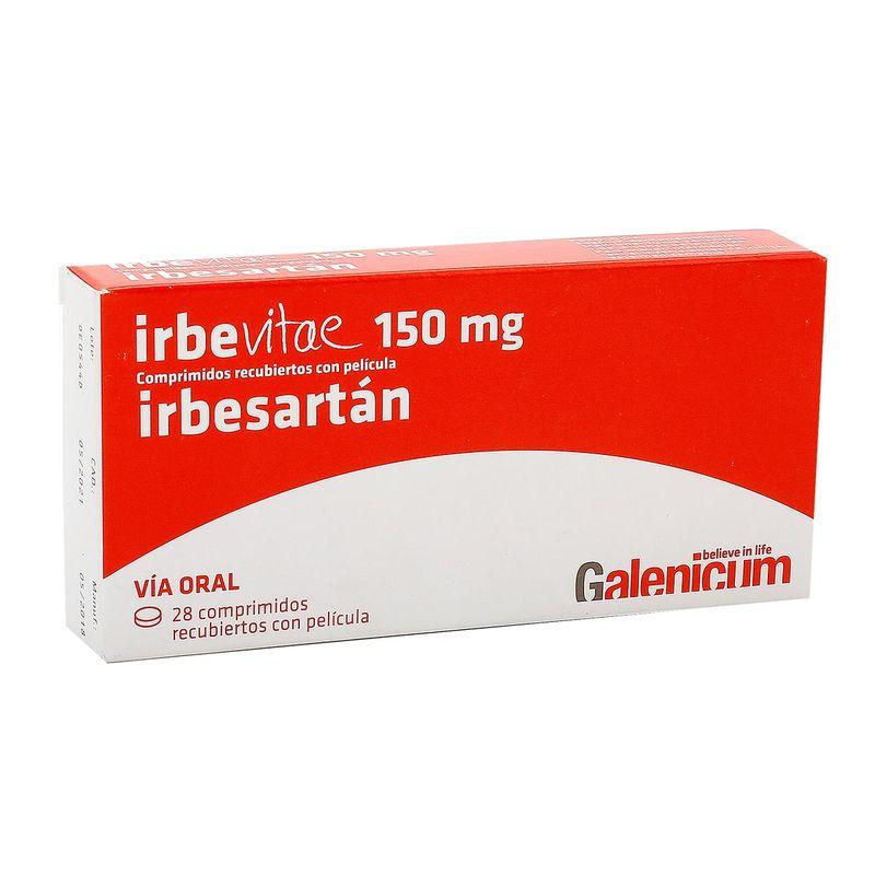 Irbevitae Comprimidos 150 mg x 28 (Irbesartan)
