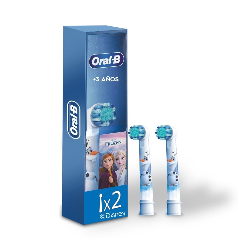 Oral B Repuesto Cepillo Dientes Electrico Frozen x 2 Unidades