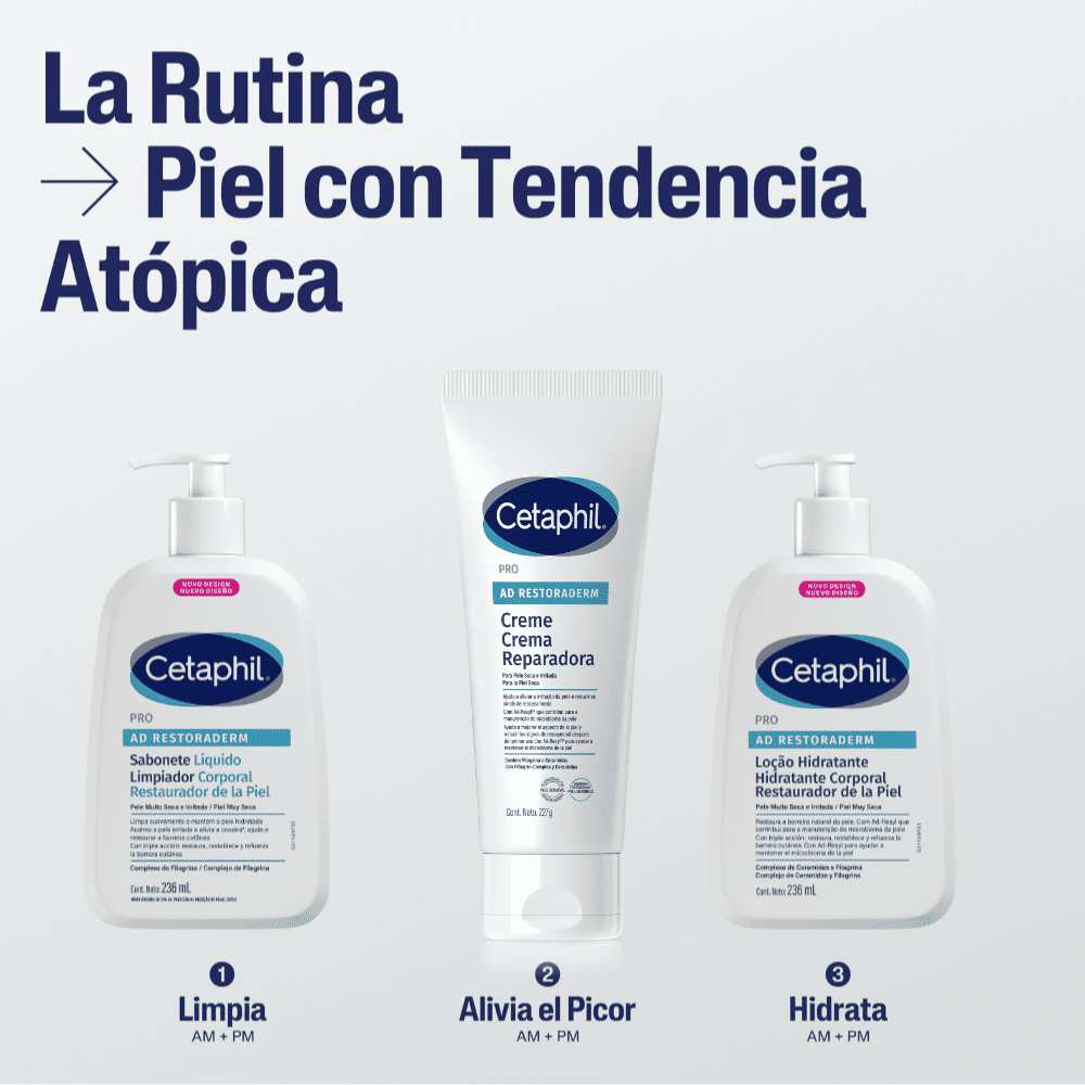 Cetaphil Pro Ad Restoraderm Crema Rep x 227 ml
