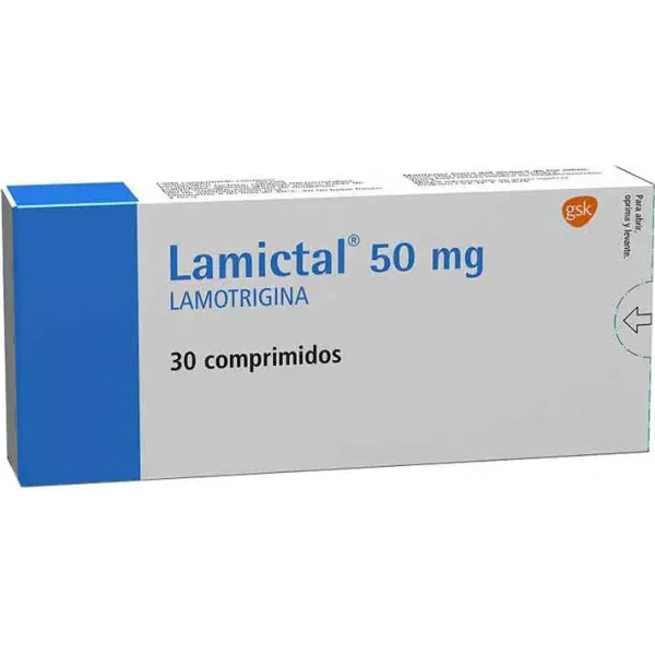 Lamictal Comprimidos 50 mg x 30 (Lamotrigina)