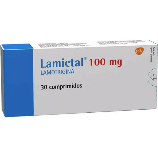Lamictal Comprimidos 100 mg x 30 (Lamotrigina)