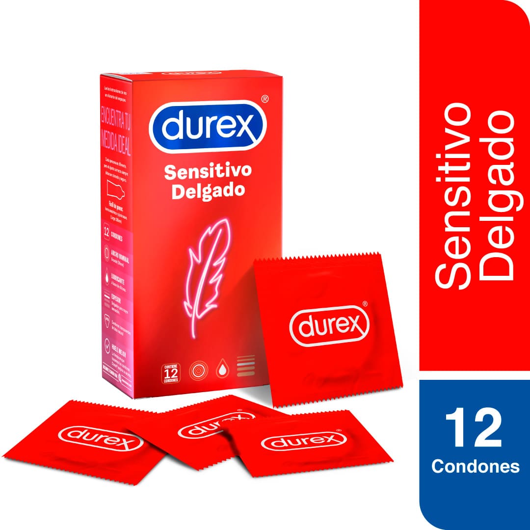 Durex Sensit Delgado x 12 Preserv (Preservativo)