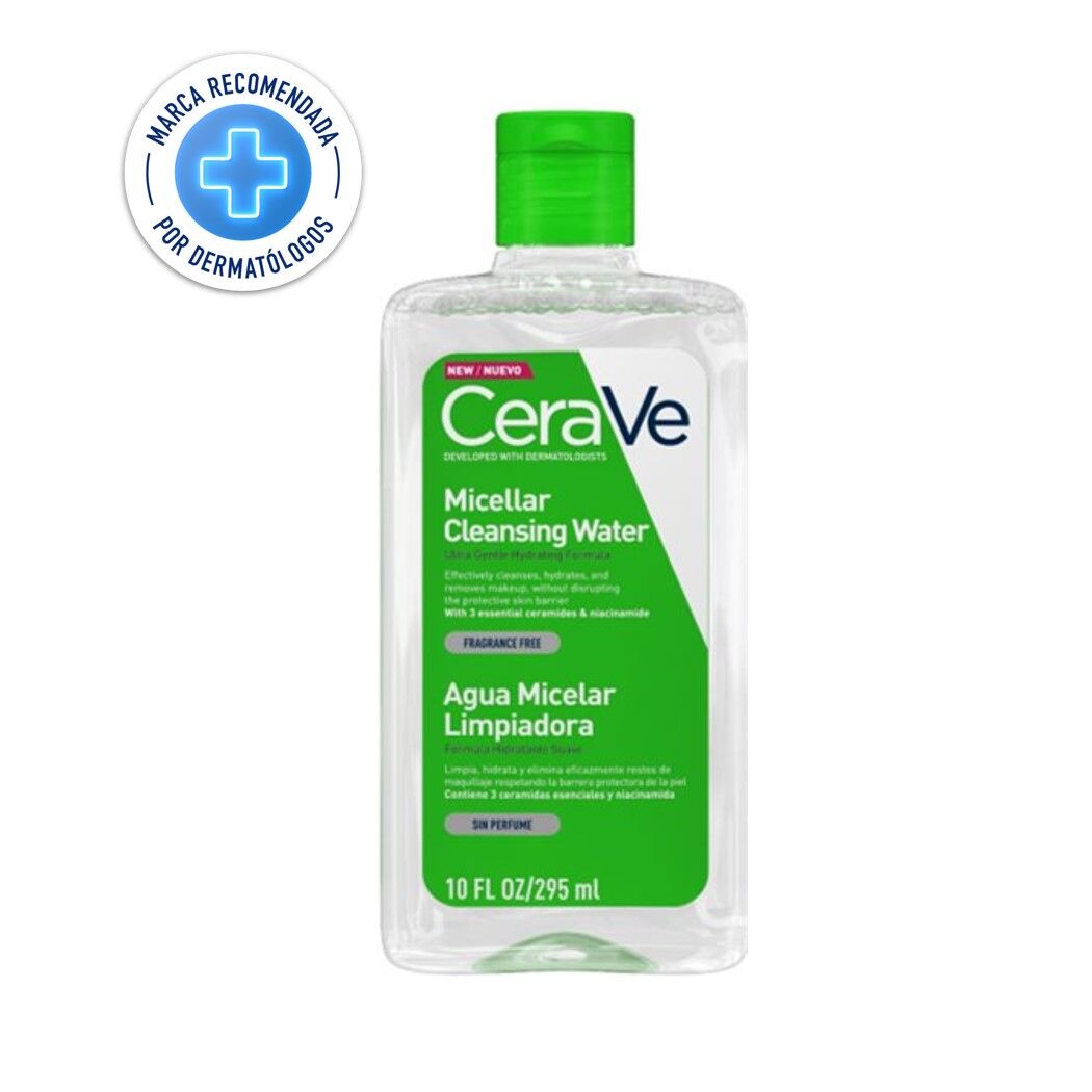 Cerave Agua Micelar Limpiadora x 295 ml (Desmaquillante Y Limpieza)