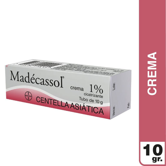 Madecassol Crema 1% x 10 Gr (Centella Asiatica)