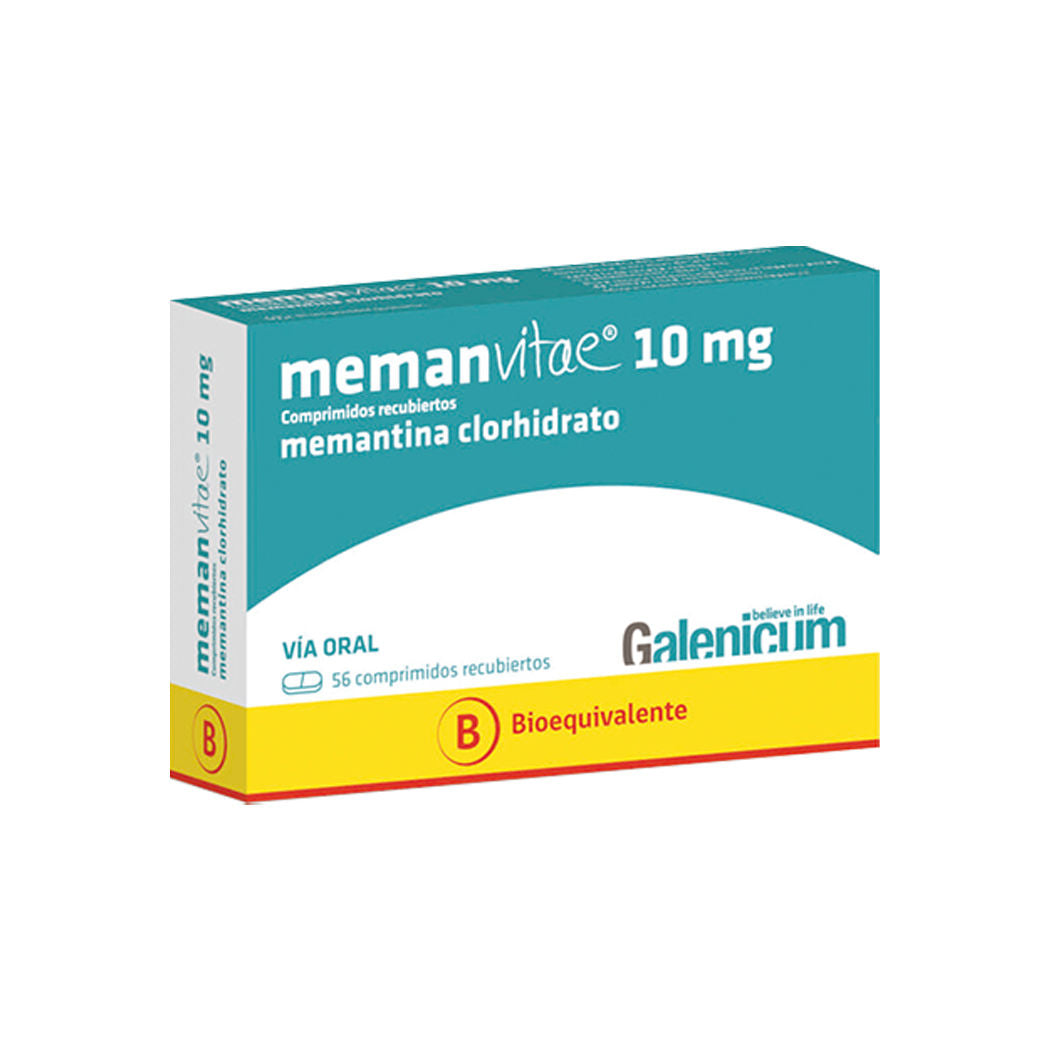 Memanvitae Comprimidos 10 mg x 56 (Memantina)