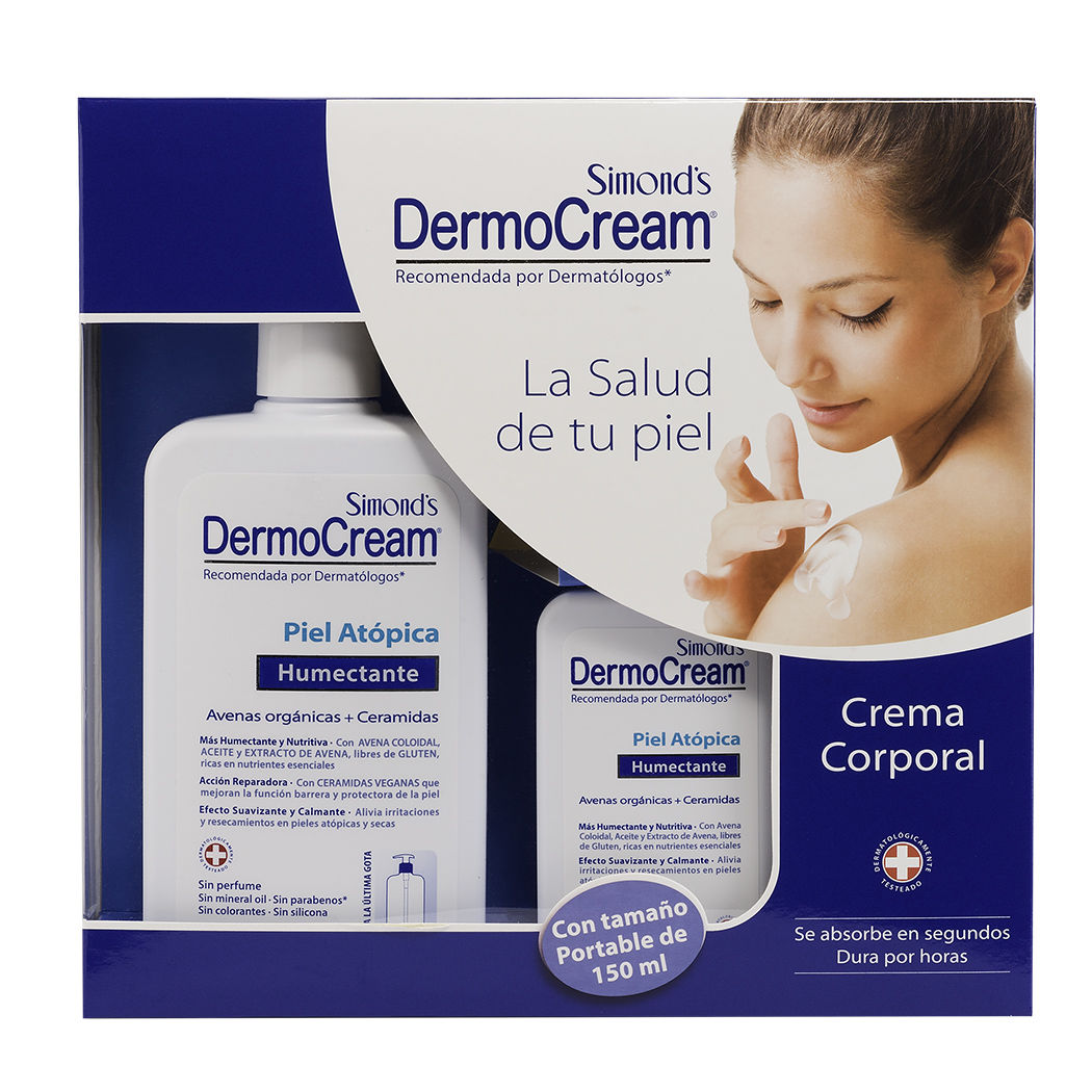 Dermocream Estuche Urea 10% x 400 ml + 150 ml (Cuidado Corporal)