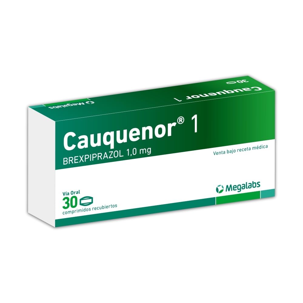 Cauquenor 1 mg Comprimidos Rec x 30 (Brexpiprazol)