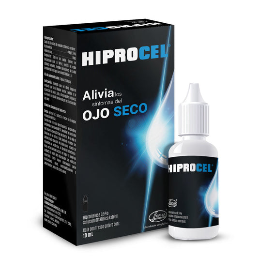 Hiprocel Solución Oftálmica Gotas 0,5% x 10 ml (Hipromelosa)