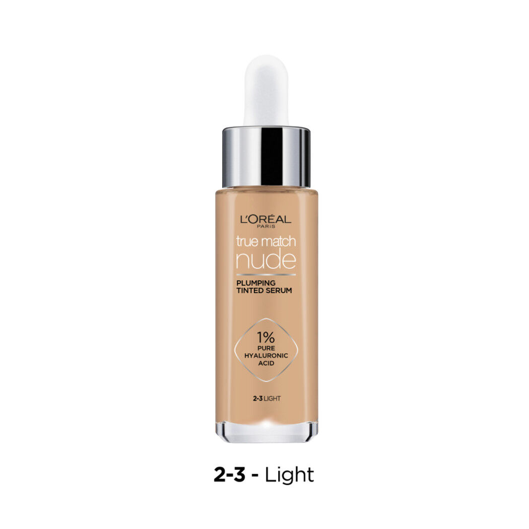 Loreal Serum Rellenador Con Color True Match Nude 2-3 Light 30ml