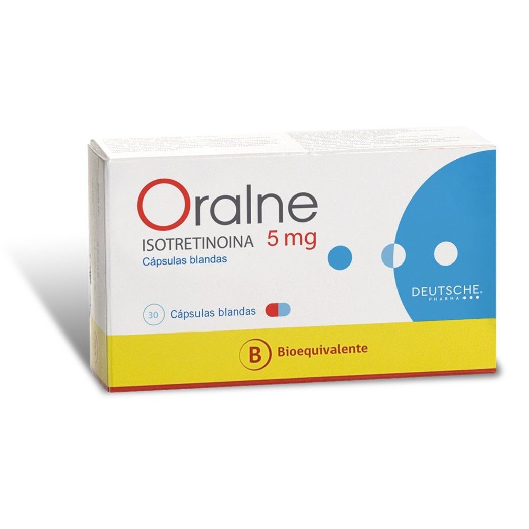 Oralne Cápsulas 5 mg x 30 (Isotretinoina)