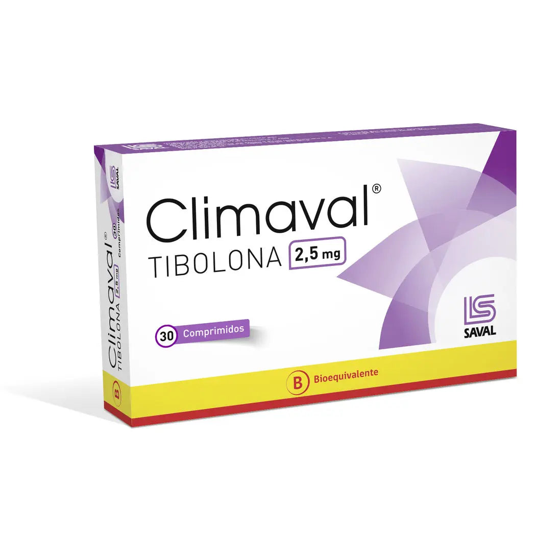 Climaval Comprimidos x 30 (Tibolona)