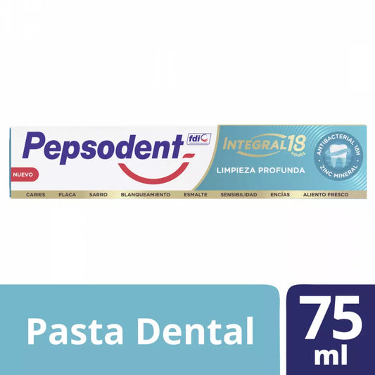 Pepsodent Integral 18 Dientes Sensibles x 75 ml