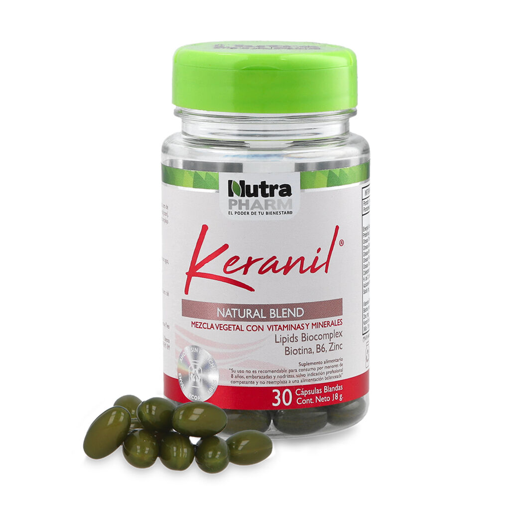 Keranil Cápsulas Bla x 30 (Biotina + Vitaminas)