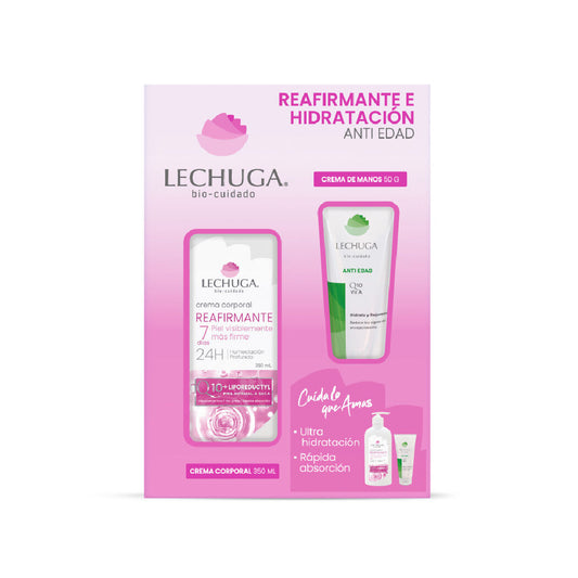 Lechuga Cuerpo Crema Reafirmante Q10 x 350 ml